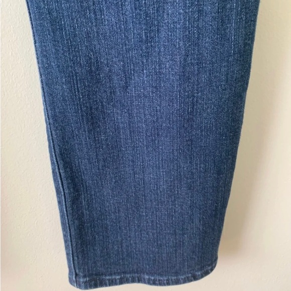 Levi’s Jeans 525 12 31x28 Perfect Waist Mid Rise Straight Leg Blue Denim Flap - Picture 5 of 8